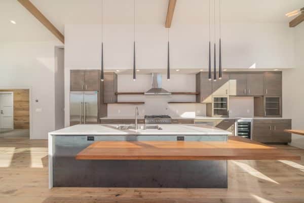 Custom Home Build in Placerville 4 custom kitchen