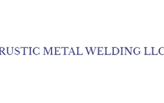 Rustic metal welding logo
